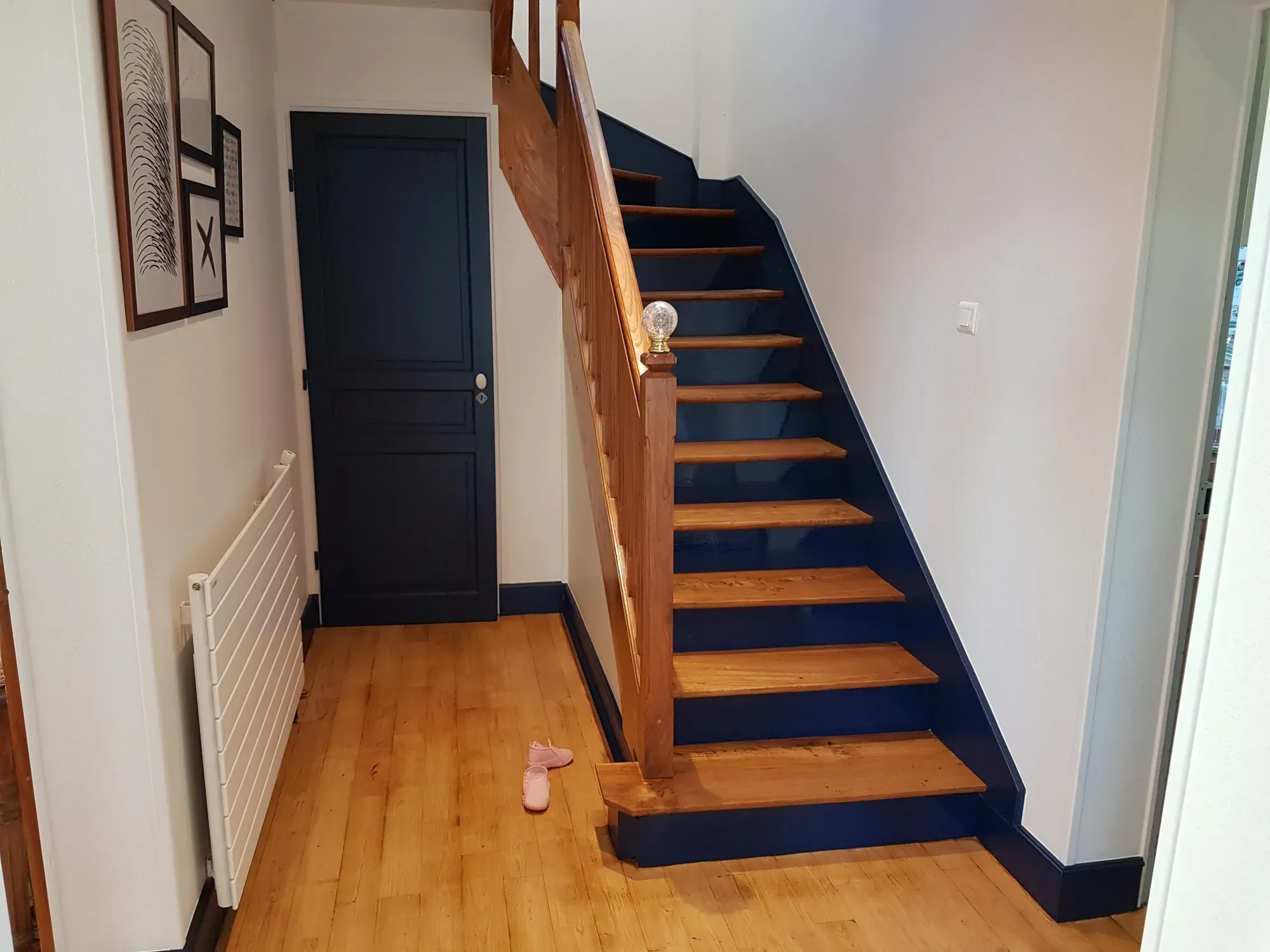 Rénovation entrée + escalier, Trélissac (1)