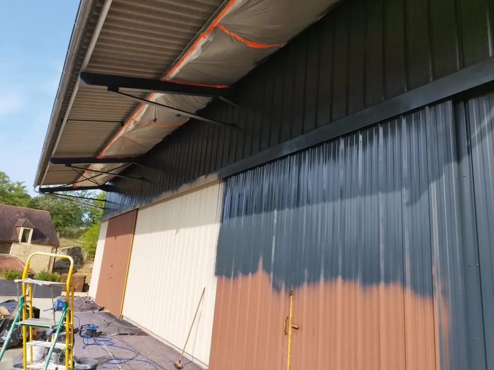 Rénovation hangar métalique, Montignac